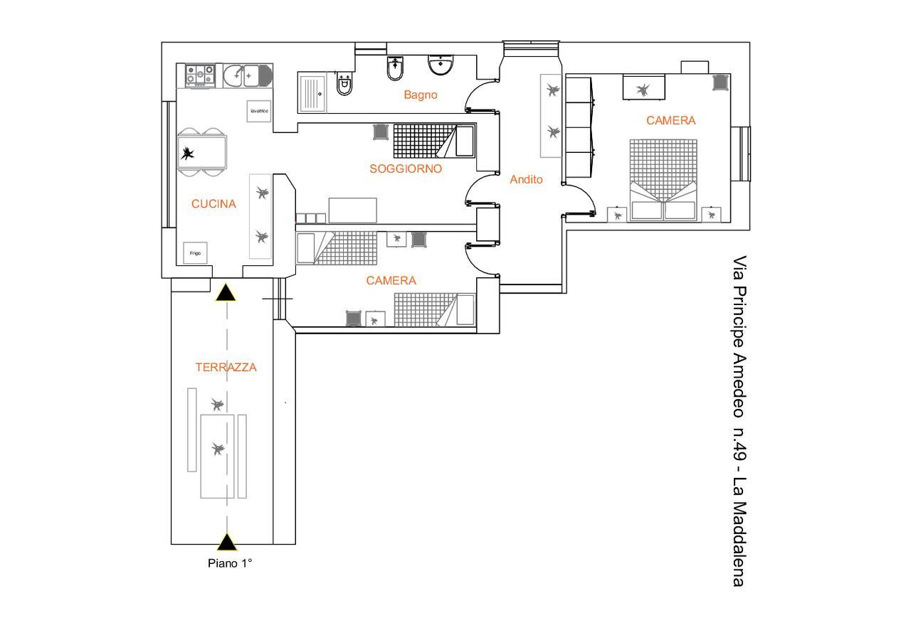 Da Carlo Hotel La Maddalena  Ngoại thất bức ảnh